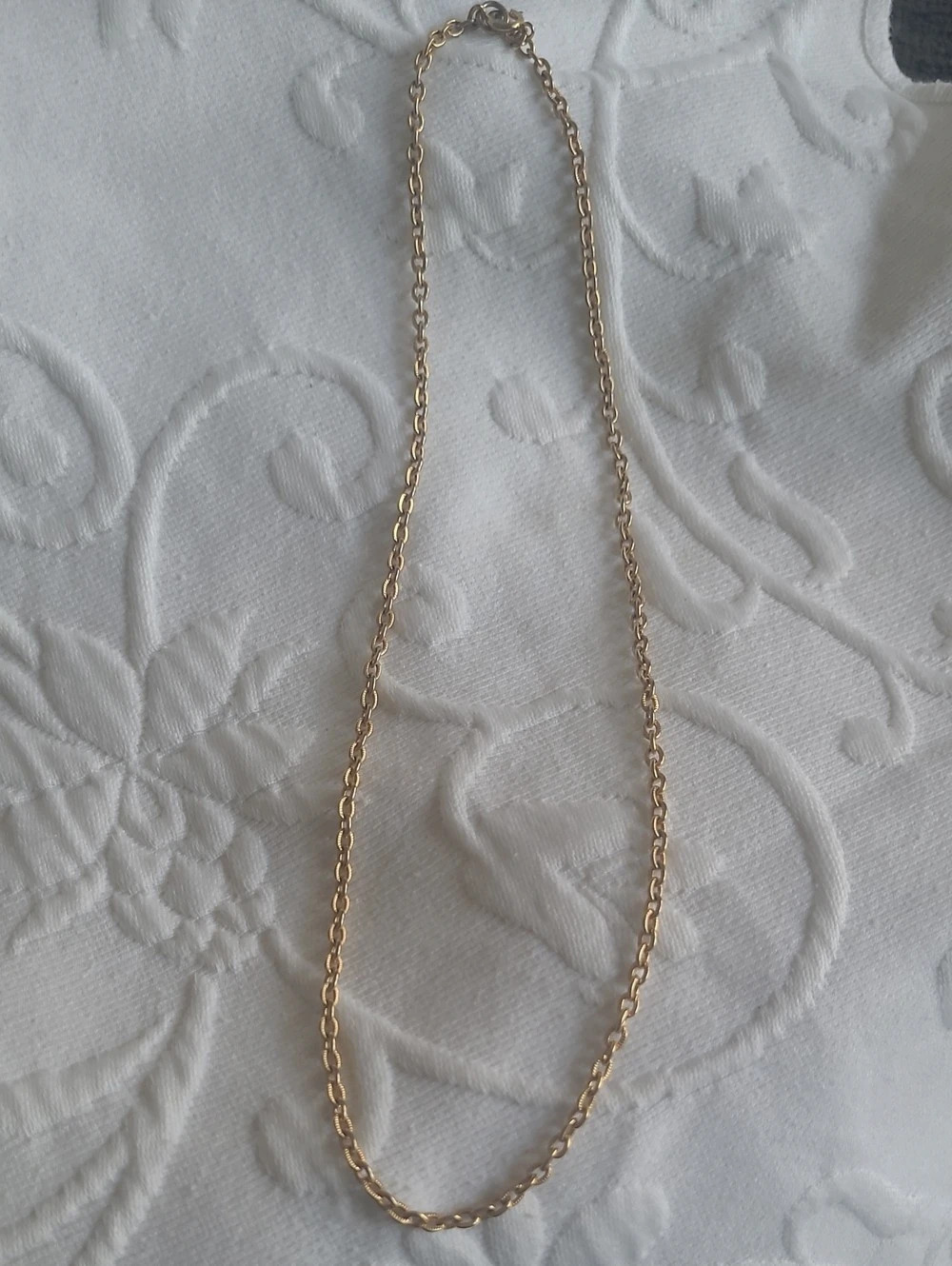 Gold-Tone Chain Necklace